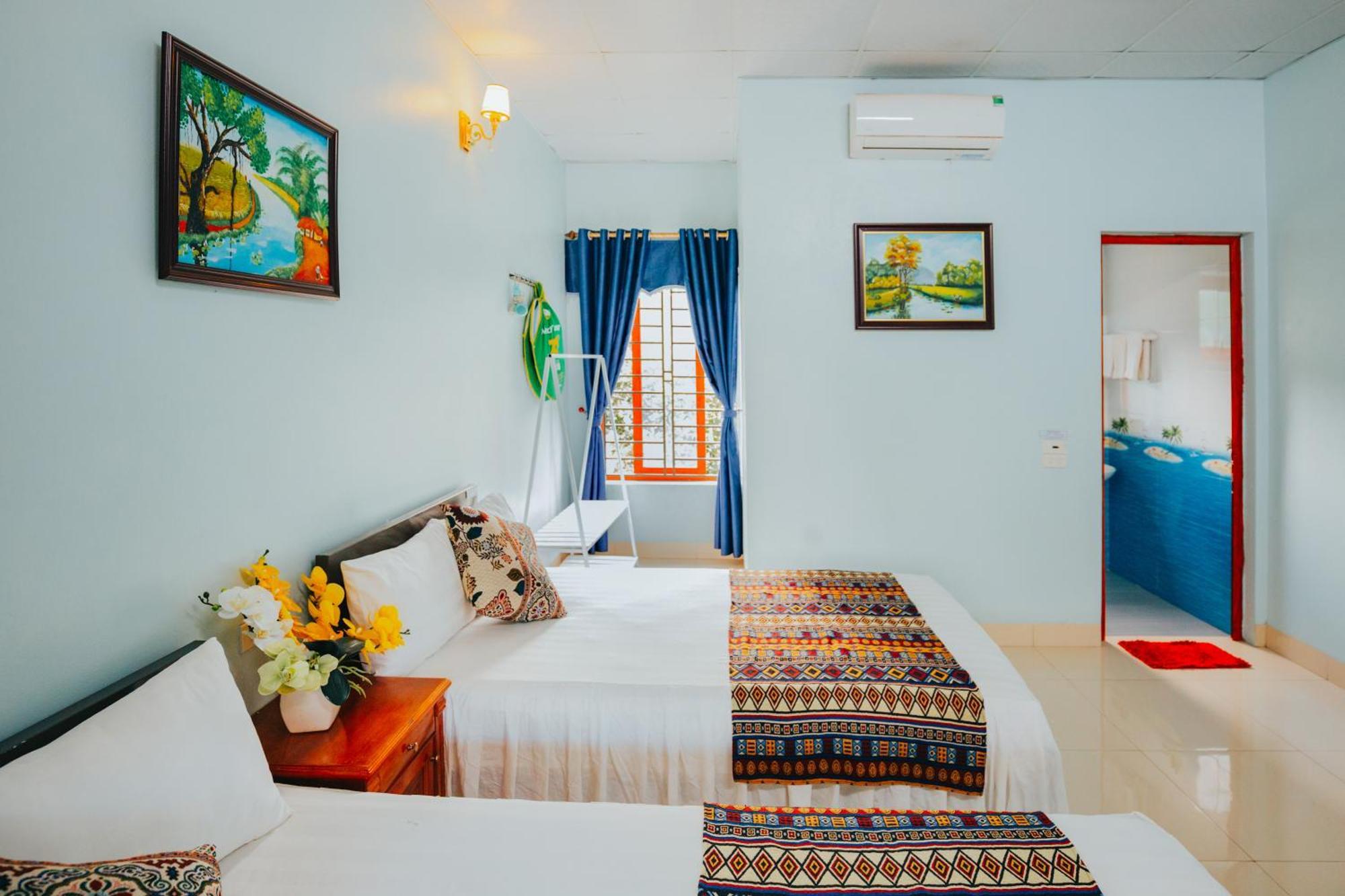 Blue Garden Homestay นิญบิ่ญ ภายนอก รูปภาพ
