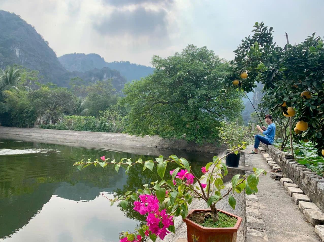 Blue Garden Homestay นิญบิ่ญ ภายนอก รูปภาพ